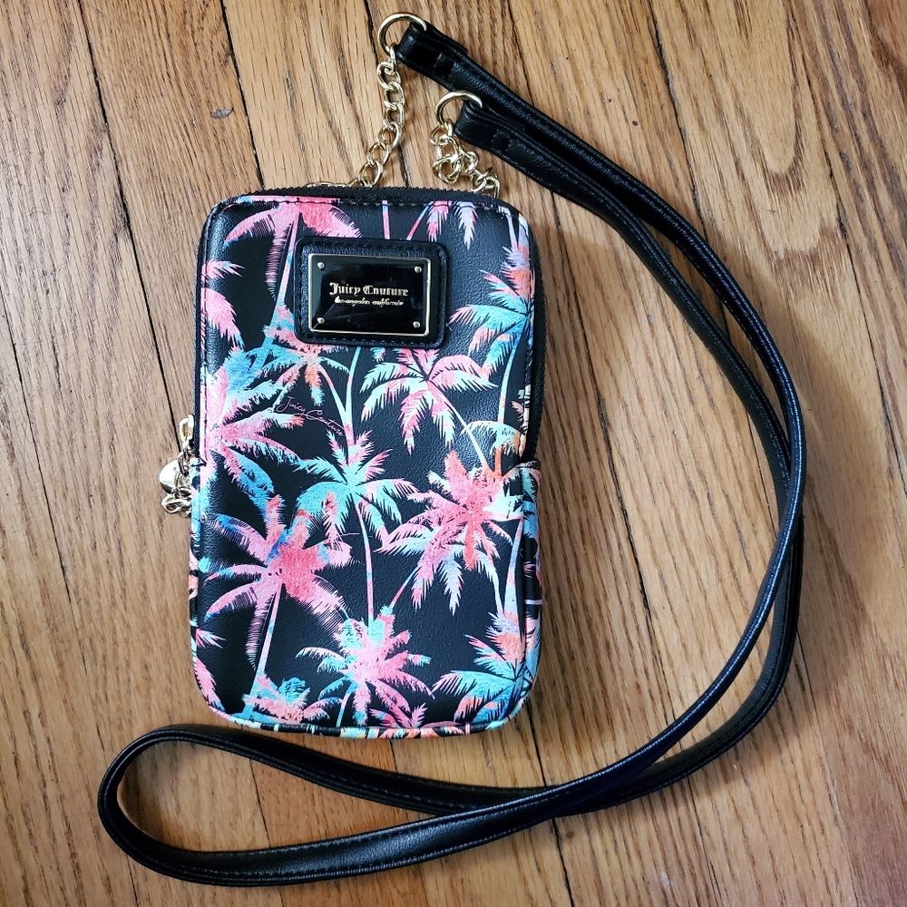 Juicy Couture for ID and Cellphone Purse Crossbody Bag